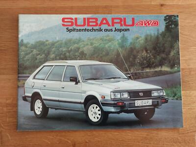 Subaru 4WD - PROSPEKT (ca. Anfang 80iger)