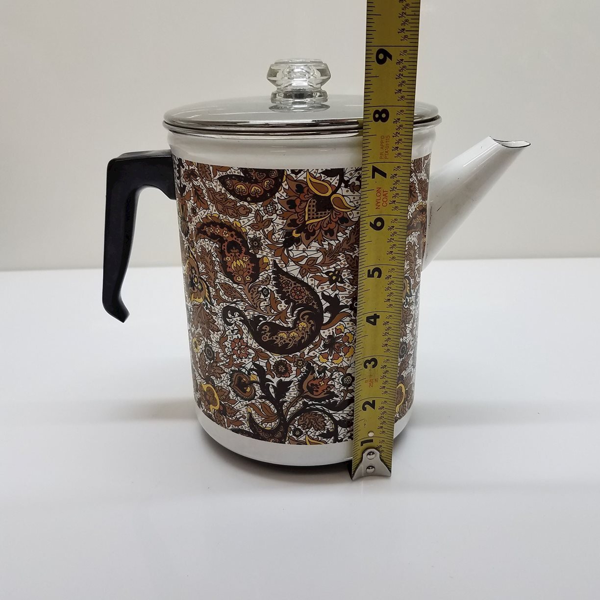 Enamel MidCentury Coffee Percolator eBay