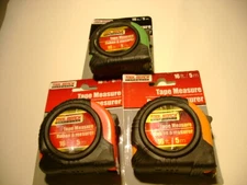 Tool Bench 16 Ft Measuring Tape Tap Brand New  Green, Orange or Red Case