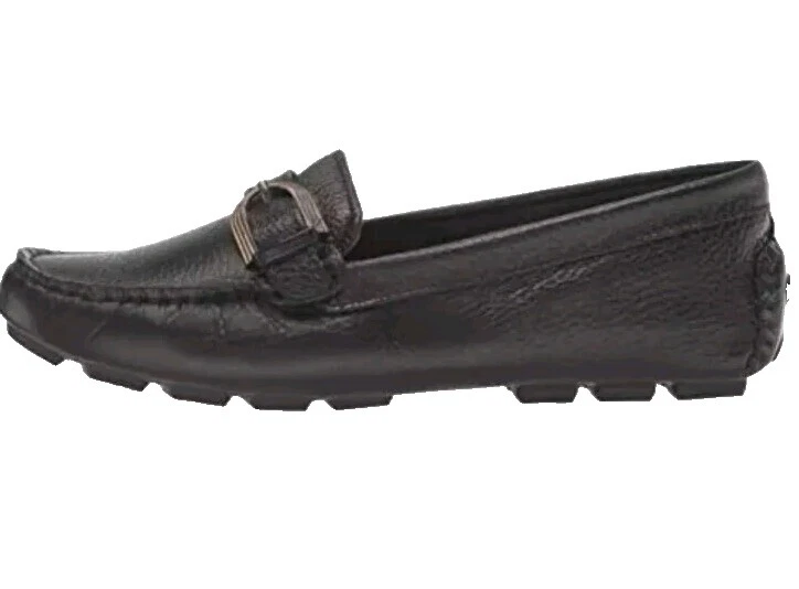 Rockport Leather Upper Black Comfort Shoes for Women