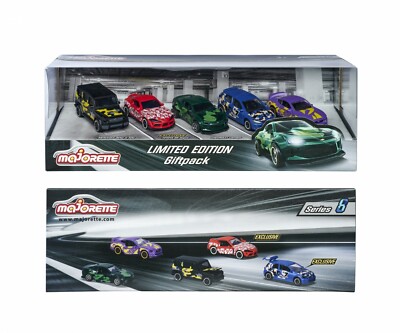Majorette Limited Edition 5 Pack Giftpack Giftset Mercedes Toyota
