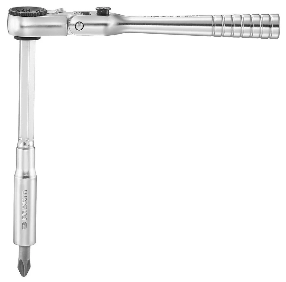 Facom R.180 1/4″ Drive Locking Flexi Head Compact Bit Ratchet - Image 3 of 4