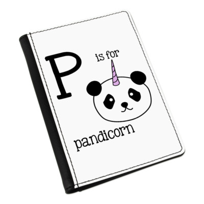 Lettera P Is Per Pandicorn 284ml Tazza - Panda Unicorno Alfabeto