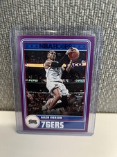 Allen Iverson Purple Hoops Insert