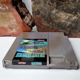 SILENT SERVICE NINTENDO ENTERTAINMENT SYSTEM NES VIDEO GAME CARTRIDGE 