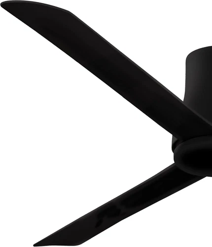 60" Outdoor Hugger Ceiling Fan with Remote - Coal Finish, F874-CL - Picture 2 of 6