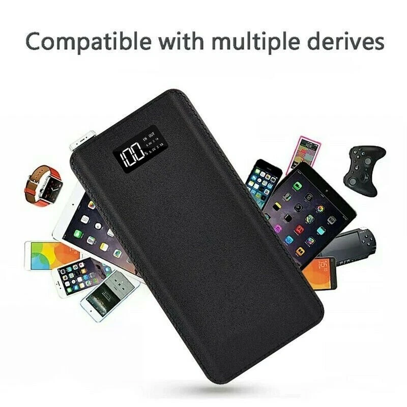 BANCO DE ENERGIA PARA COLETE ELÉTRICO AQUECIDO JAQUETA AQUECEDOR DE CORPO USB 5V 2A BATERIA EUA - Imagem 2 de 4