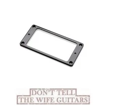 EMG Guitar Pickup Ring Flat 6 String Thin Thickness Black ( .125 Inch Thick )