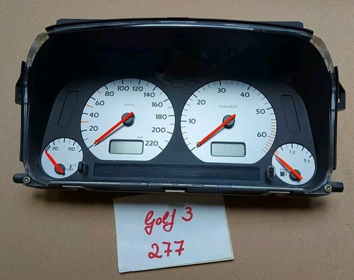 Vw Golf 3 1,4L Tacho Kombiinstrument Tachometer 1H0919865H (249384km)