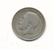 Great Britain: After Nice No. 307 from 1921 in almost VF-XF condition