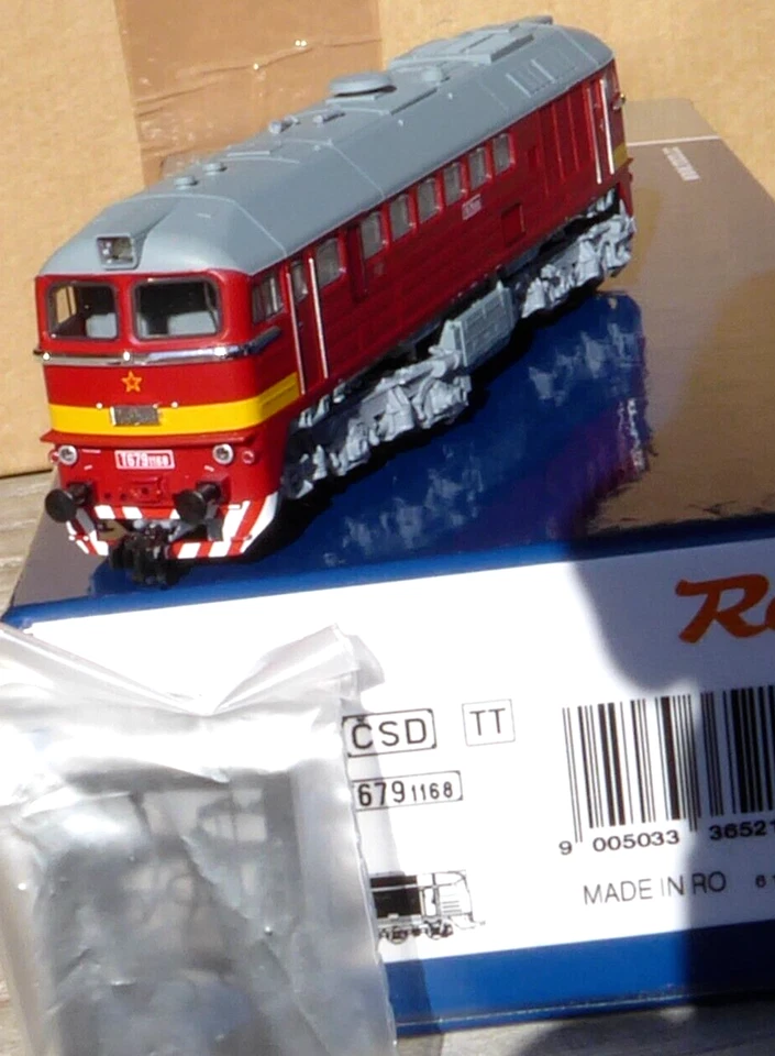 ROCO 36520 TT Diesellok Taigatrommel T 679.1 Sergej der CSD Epoche 4 mit DSS+LED - Bild 4 von 4