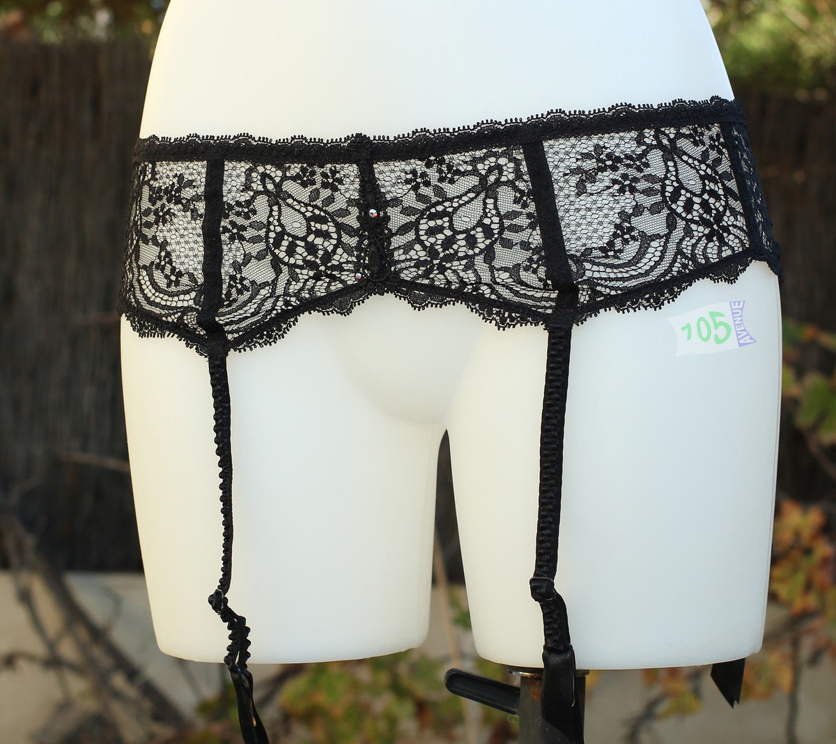 Porte-jarretelles Lise Charmel Dentelle Joaillerie - Taille FR 4 (XL) - Noir - Neuf Avec étiquettes