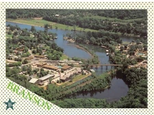 Taney County Branson MO Ozark Mountain Country Lake Taneycomo 6x4 Postcard CP327