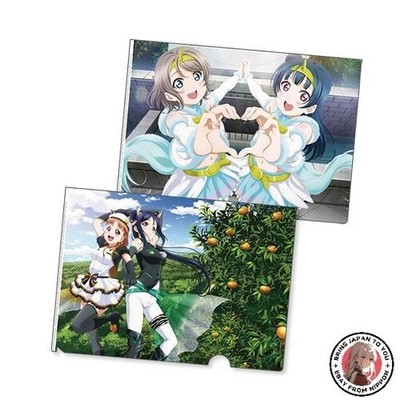NEU Love Live! Sonnenschein!! Twilight Tiger Einhorn Charmeleon Klar Feilen...