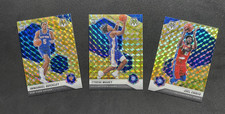 Joel Embiid Tyrese Maxey Immanuel Quickley Reactive Yellow2020 Panini Mosaic lot