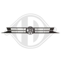 KüHlergitter Diederichs 2209640 FüR VW