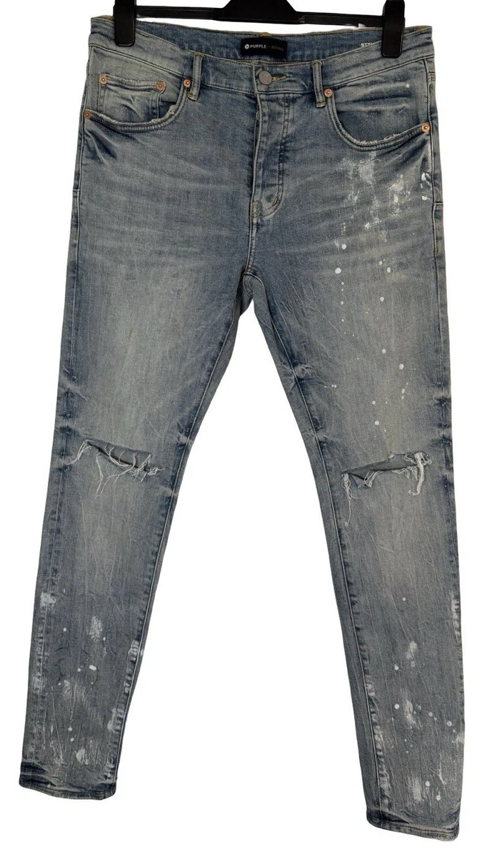 Purple Regular Jeans for Men in 32 Inseam for sale | eBay