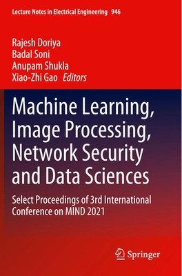 Machine Learning, Image Processing, Network Security and Data Sciences | Buch