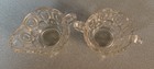 Le Smith Moon and Stars Clear Sugar and Creamer Set New — photo 2