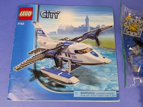 Lego Town: City: Police: Police Pontoon Plane 7723