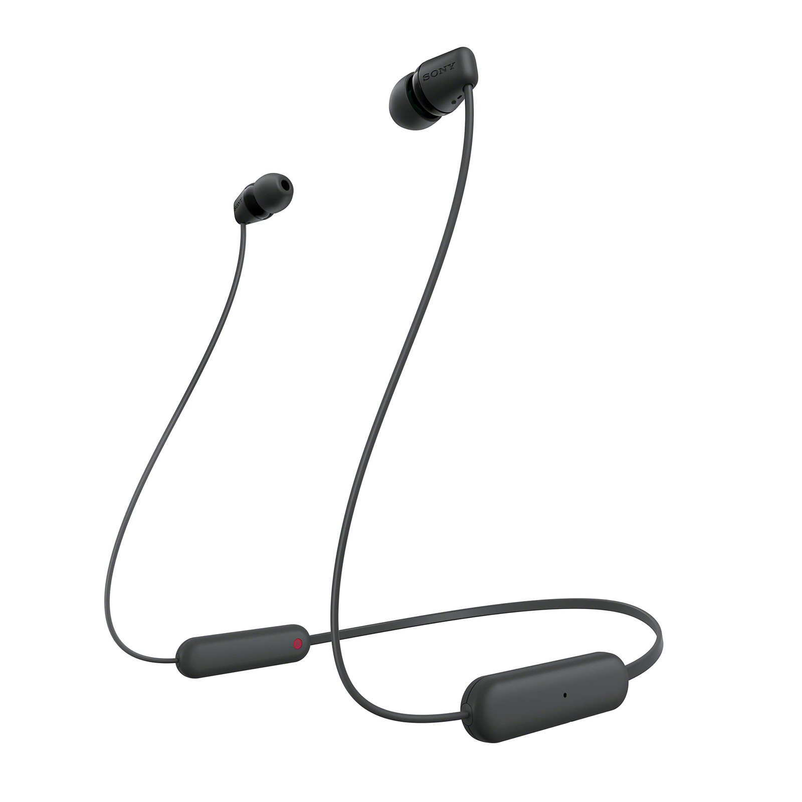 Cuffie Wireless Sony WI-C100 Nero Bluetooth 25 Ore Batteria [Rif. 258036]