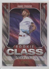 2022 Panini Absolute Rookie Class Retail Lava Hans Crouse #RC-16 RC