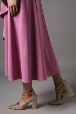 Coast Gold Pumps Damen Party Heels