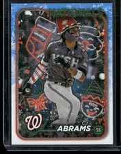 2024 Topps Holiday #H47b CJ Abrams