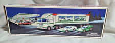 1997 HESS Toy Truck With Racers - NEW IN BOX