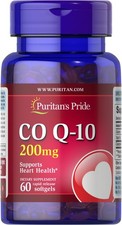 Puritan's Pride Q-SORB Co Q-10 200 mg - 60 Rapid Release Softgels