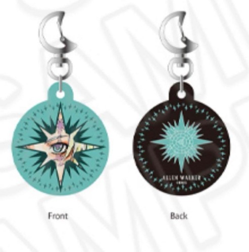 Allen Rnach Keychain D.Gray-man Allen Walker Double-Sided Keychain Anime Manga Accessory | eBay