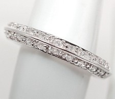 1CT Treated White Sapphire 925 Solid Sterling Silver Ring Jewelry Sz 6,7,8,9 ZB8