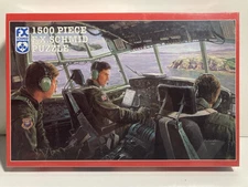 FX Schmid 1500 Piece Puzzle - On The Deck Over Scotland (No. 98417, 1997, new)
