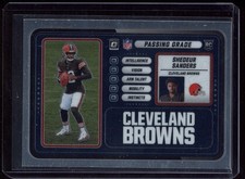 2025 Panini Donruss Optic - Passing Grade Shedeur Sanders #3 (RC)