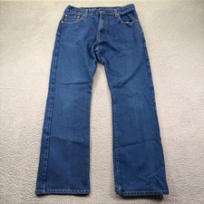 Levis 517 Jeans Mens 36x34 Blue Regular Bootcut Western Medium Wash Denim