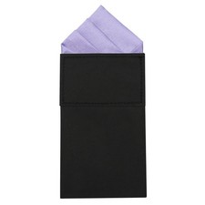 Mens Pre Folded Pocket Squares Card Pocket Handkerchief Suit Accessories