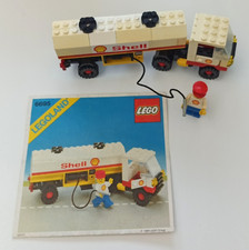 LEGO 6695 SHELL TANKER 1984 - 100% Completo + Istruzioni, no scatola