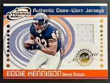 2001 Pacific Prism Atomic #26 Eddie Kennison Jerseys Denver Broncos