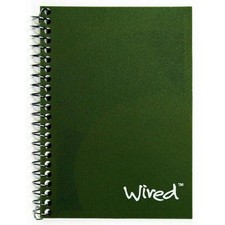 Top Flight Wired Personal Wirebound Notebook, 100 Sheets, College Rule, 7 x 5...