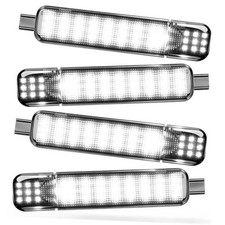 LED Interior Door Light Door Panel Courtesy Warning Light Lamp 4PCS White