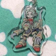 Final Fantasy VI Magitek Armor Tina Branford (Terra) ANIMEinU Keychain
