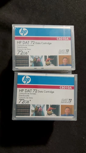 10x HP C8010A DAT 72 Data Cartridge 72 GB