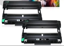 2 PK DR730 Drum Unit For Brother TN760 HL-L2350DW L2370DW MFC-L2710DW printer