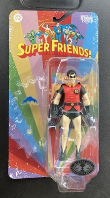McFarlane DC Super Friends New Robin Platinum Edition Chase Rare In Hand  