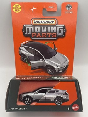 Matchbox Moving Parts  24 Polestar 3 in Silber 1/64 OVP - sehr seltene Farbe