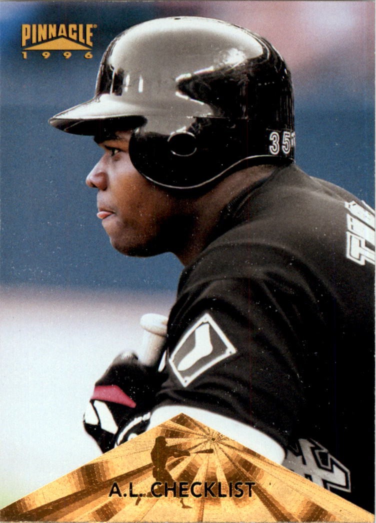 1996 Pinnacle #194 Frank Thomas CL - BB