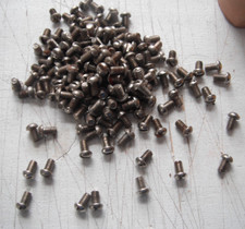 A C GILBERT Erector Set 100 1/4" BOLTS In Parts Bin with Lid