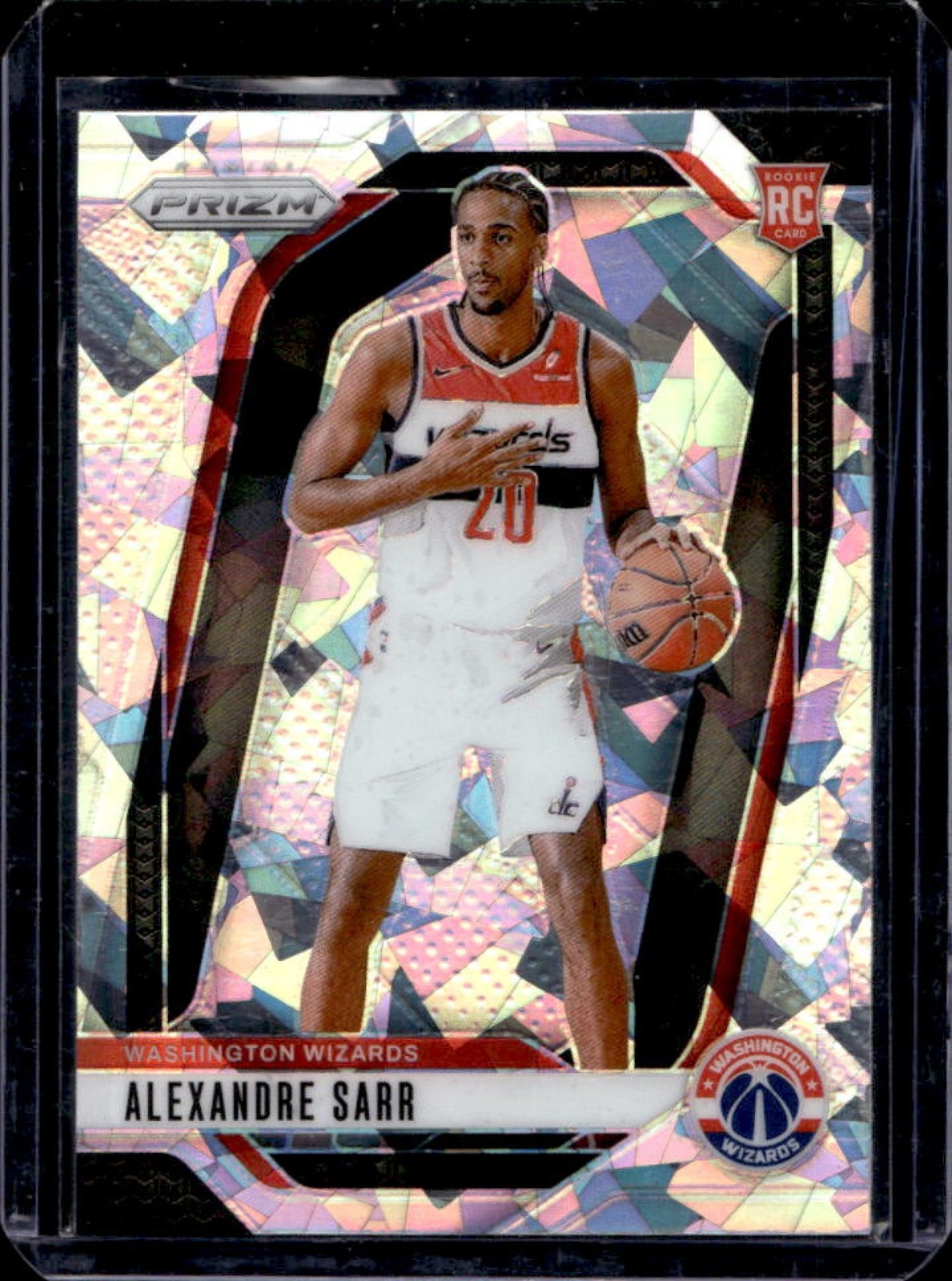 2024-25 Panini Prizm Alexandre Sarr RC Ice Rookie #264 Wizards
