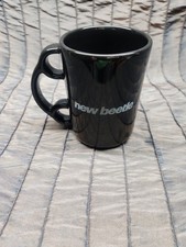 Rare Volkswagen Beetle Dealership Care Package Mug With Shaped Handle