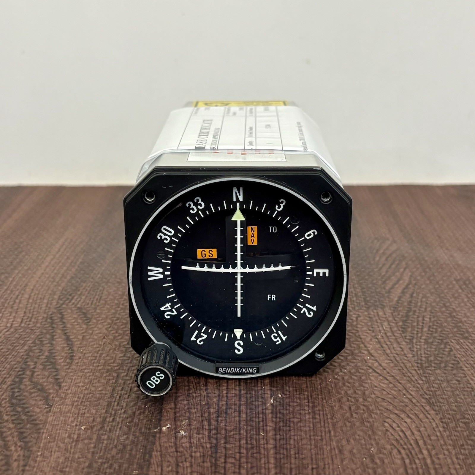 Bendix King KI 204 Glideslope Indicator PN 066-3034-02 With New 8130-3